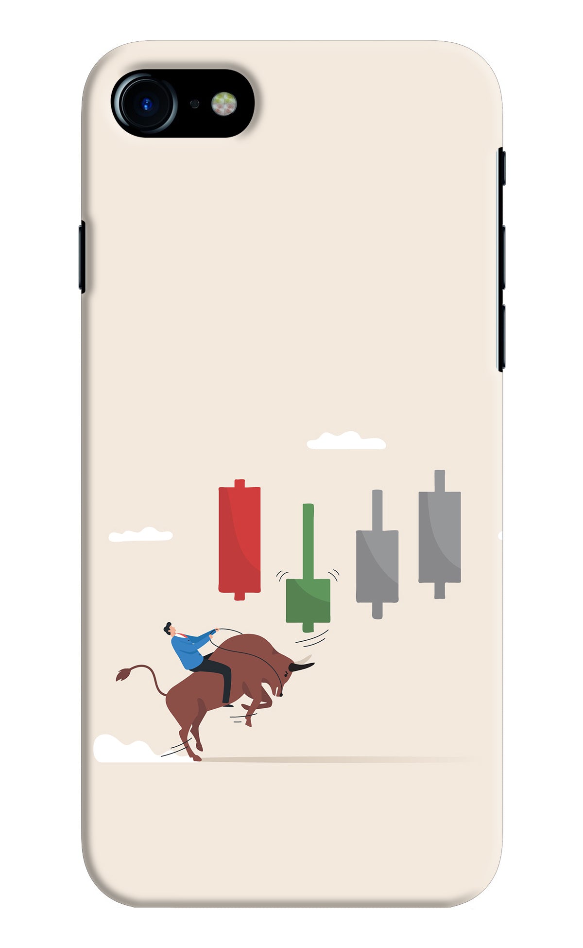 Bull Trading Momentum iPhone 7/7s Back Cover