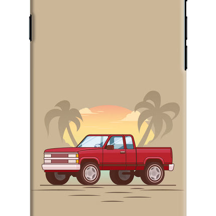 Desert Classic Drive iPhone 7/7s Hard Case Back Cover by Casekaro