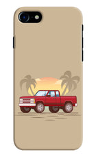 Desert Classic Drive iPhone 7/7s Hard Case Back Cover by Casekaro