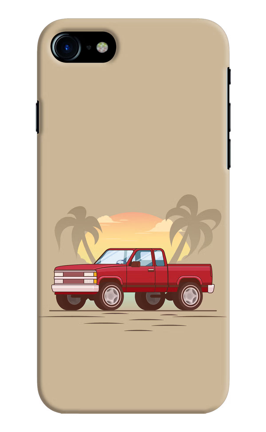 Desert Classic Drive iPhone 7/7s Back Cover, Hard case