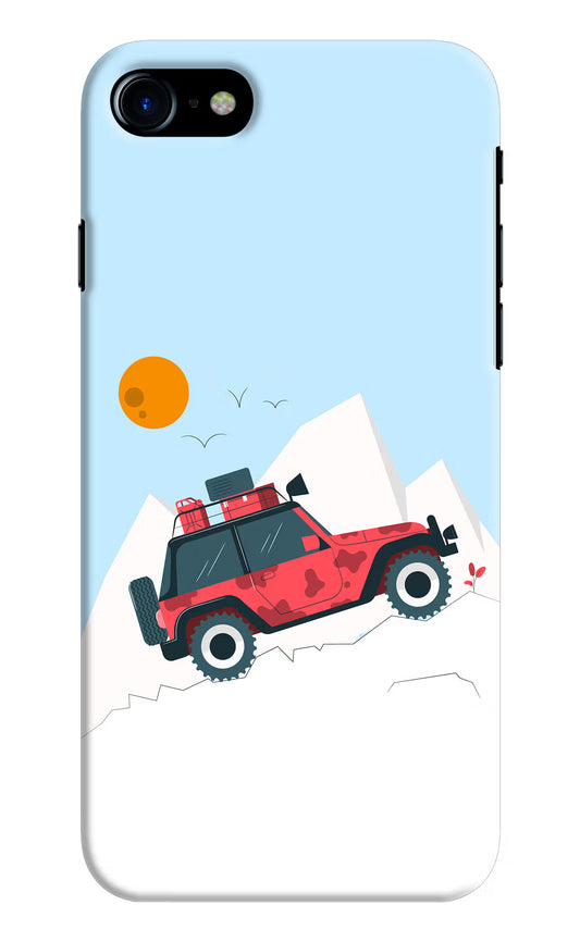 Mountain Trail Beast iPhone 7/7s Hard Case Back Cover by Casekaro