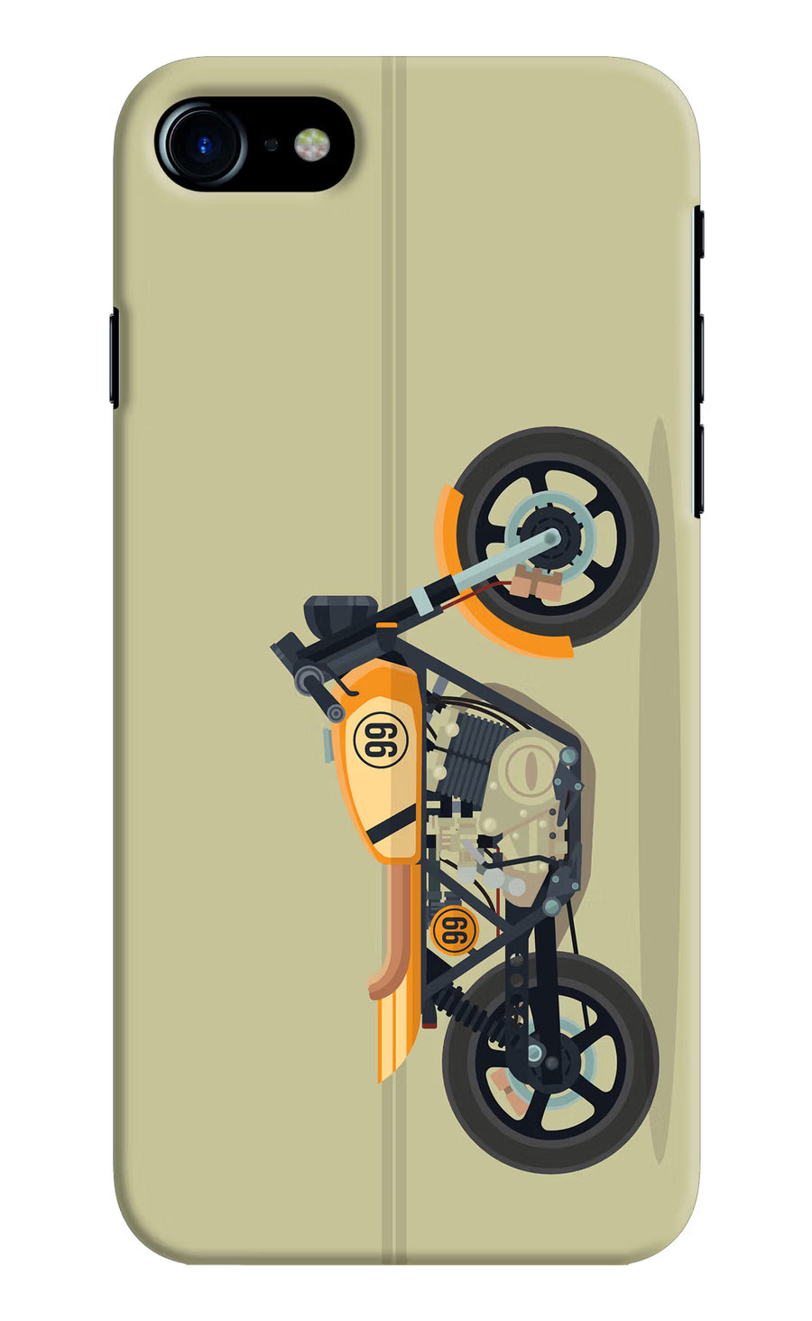 Vertical Speedster iPhone 7/7s Back Cover, Hard case