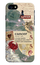 Cancer Zodiac iPhone 7/7s Hard Case Back Cover by Casekaro