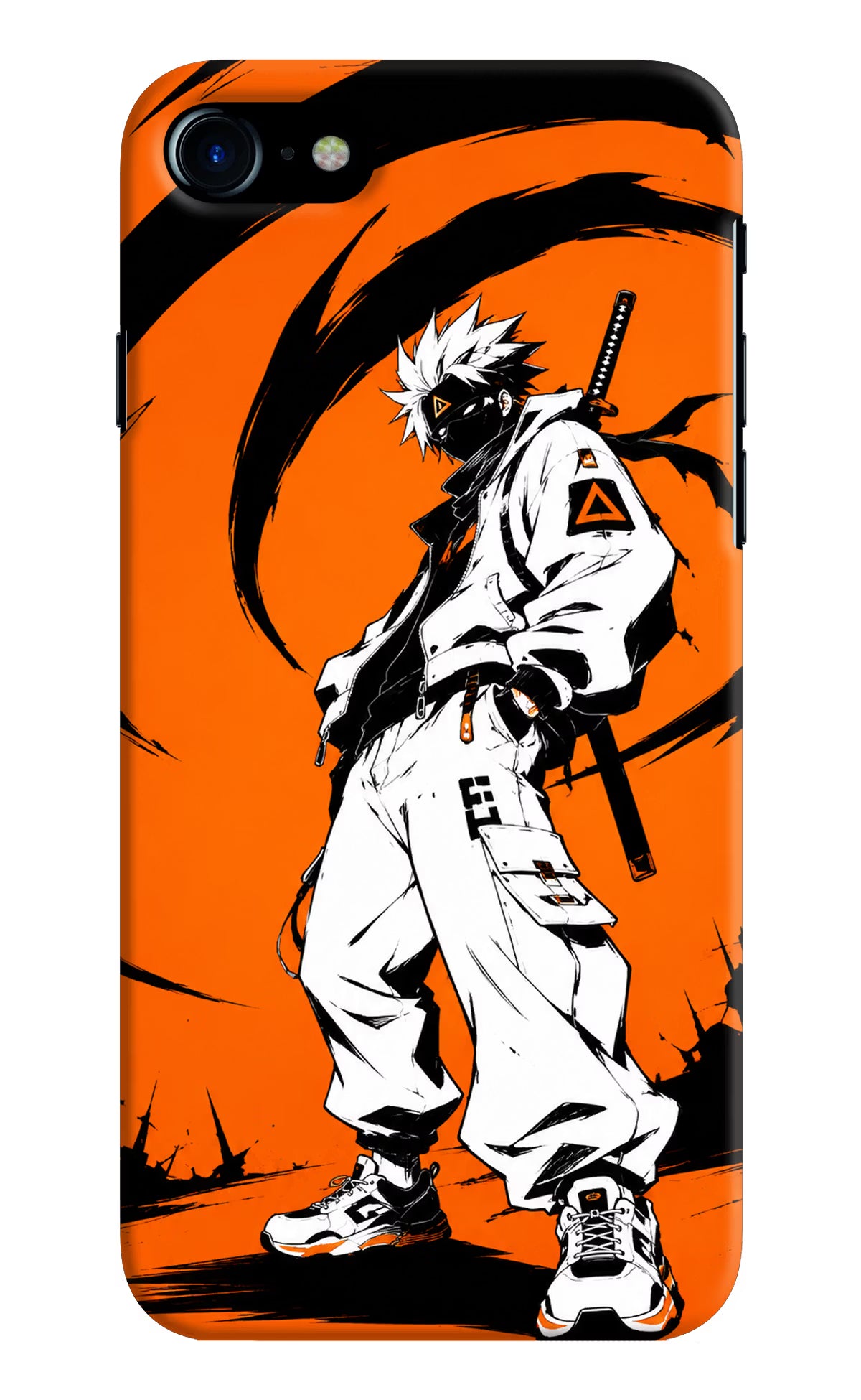 Street Samurai  iPhone 7/7s Hard Case Back Cover by Casekaro