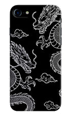 Twin Dragons iPhone 7/7s Hard Case Back Cover by Casekaro
