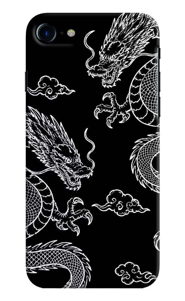 Twin Dragons iPhone 7/7s Hard Case Back Cover by Casekaro