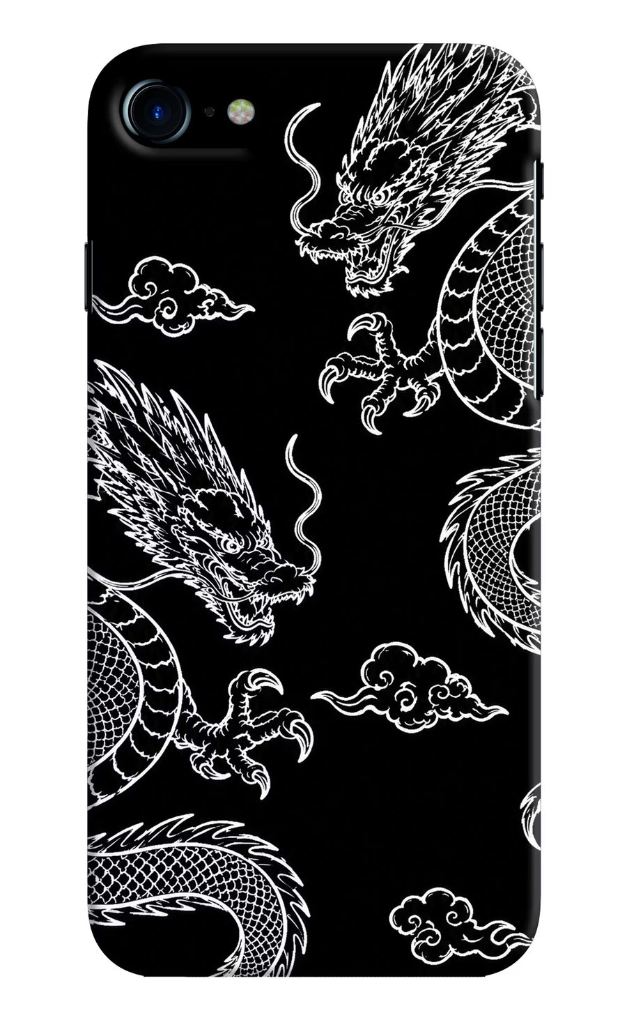Twin Dragons iPhone 7/7s Back Cover, Hard case