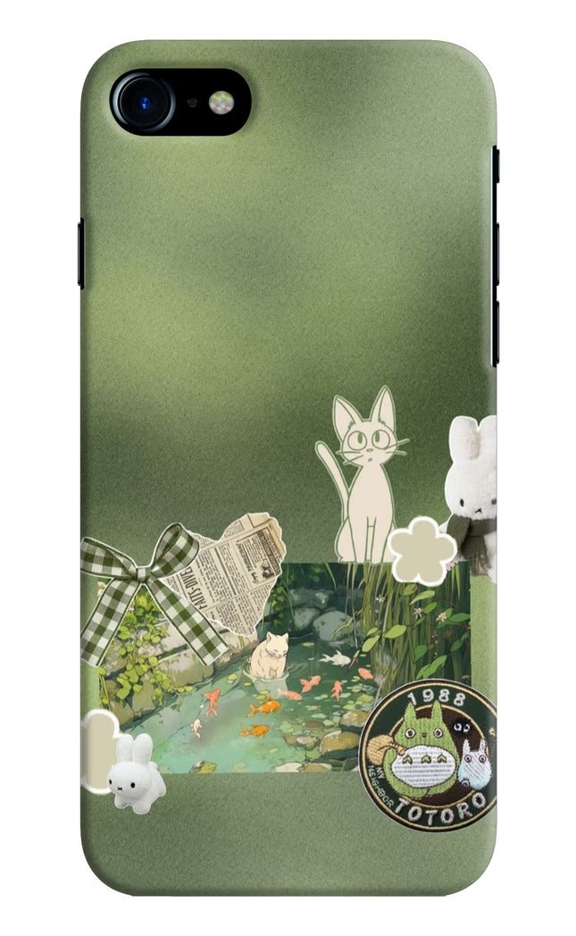 Aesthetic anime iPhone 7/7s Hard Case Back Cover by Casekaro