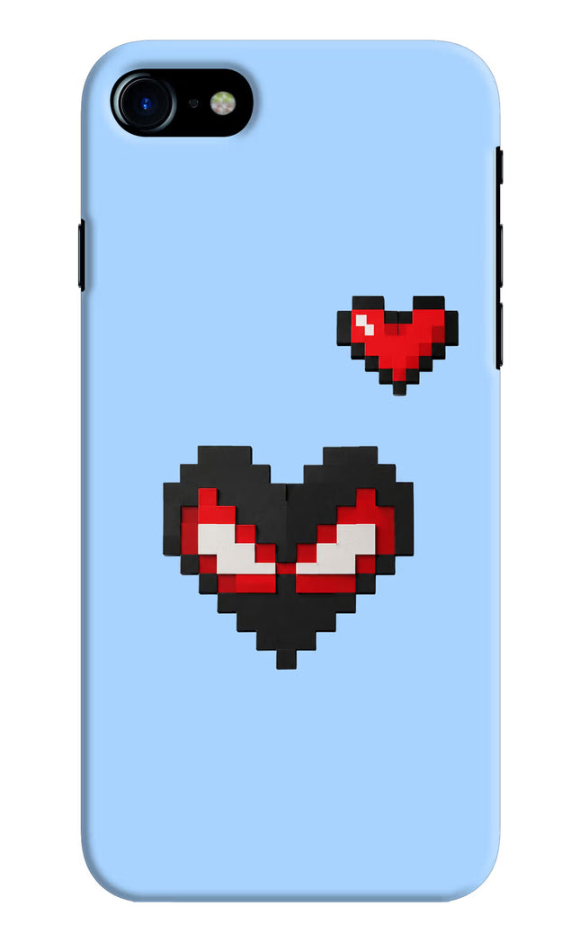 Peter Heart iPhone 7/7s Hard Case Back Cover by Casekaro