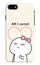 Always Right iPhone 7/7s Hard Case Back Cover by Casekaro