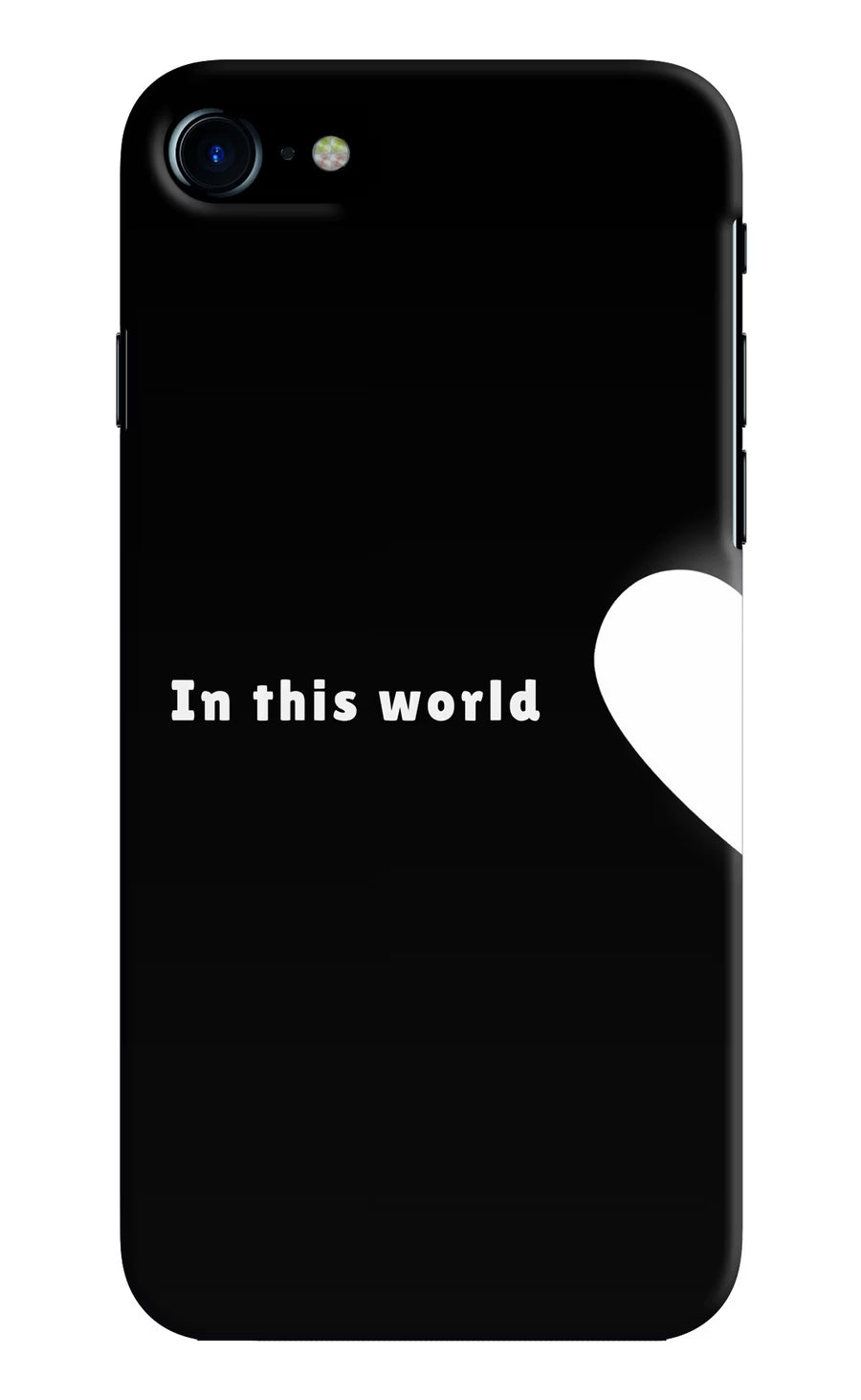 This World iPhone 7/7s Back Cover, Hard case