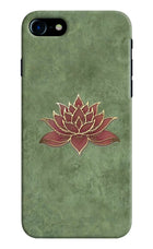 Lotus Grace iPhone 7/7s Hard Case Back Cover by Casekaro