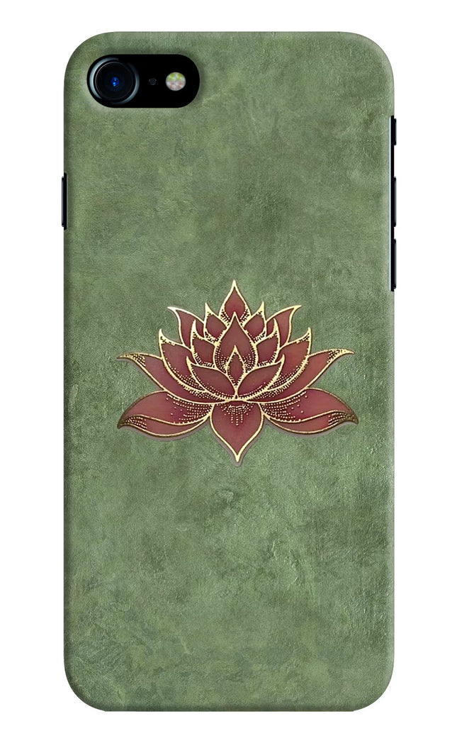 Lotus Grace iPhone 7/7s Hard Case Back Cover by Casekaro