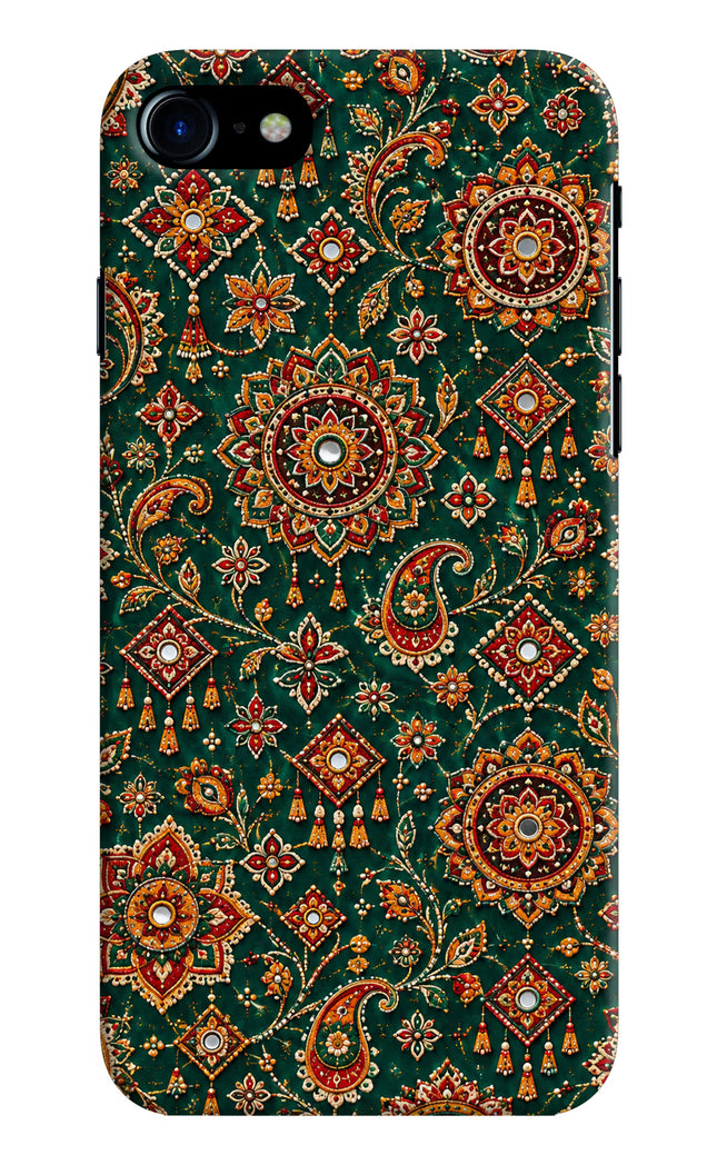 Green Pataka iPhone 7/7s Hard Case Back Cover by Casekaro