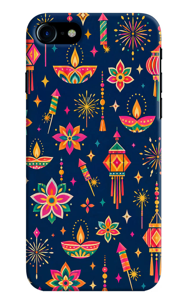 Festive Pop iPhone 7/7s Hard Case Back Cover by Casekaro