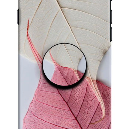 White Pink Leaf iPhone 7/7s Pop Case by Casekaro