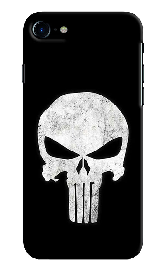 Punisher Skull iPhone 8 Hard Case Back Cover by Casekaro