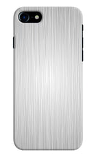Wooden Grey Texture iPhone 8 Hard Case Back Cover by Casekaro