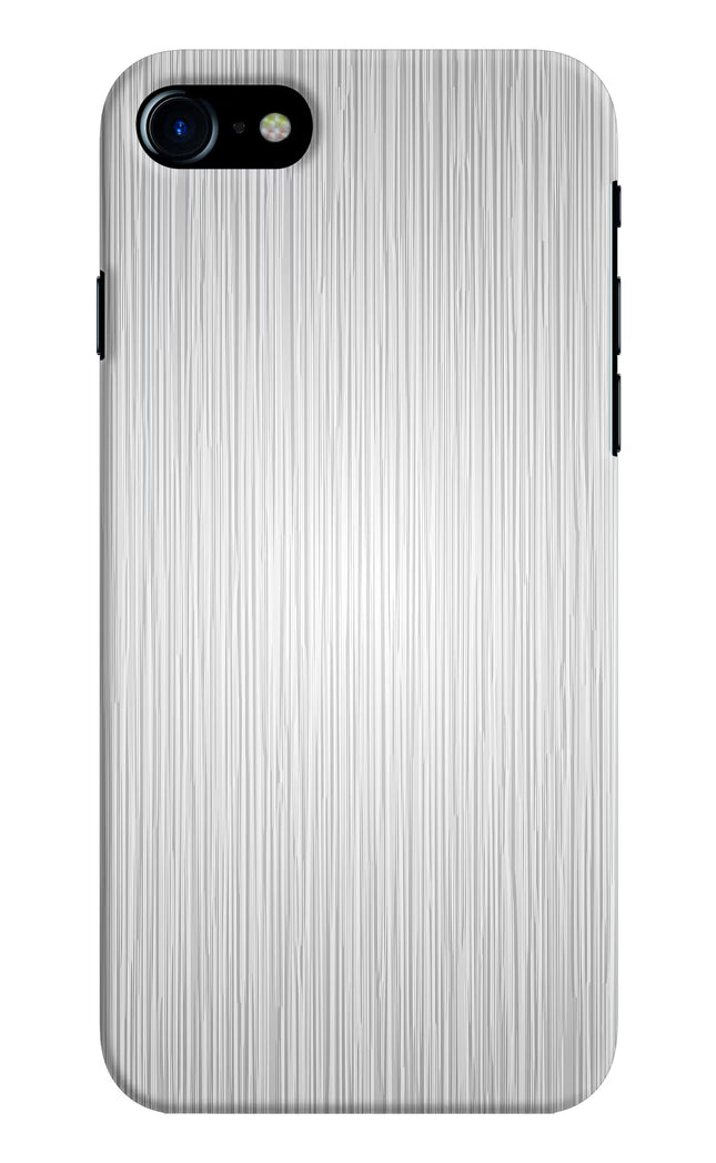 Wooden Grey Texture iPhone 8 Hard Case Back Cover by Casekaro