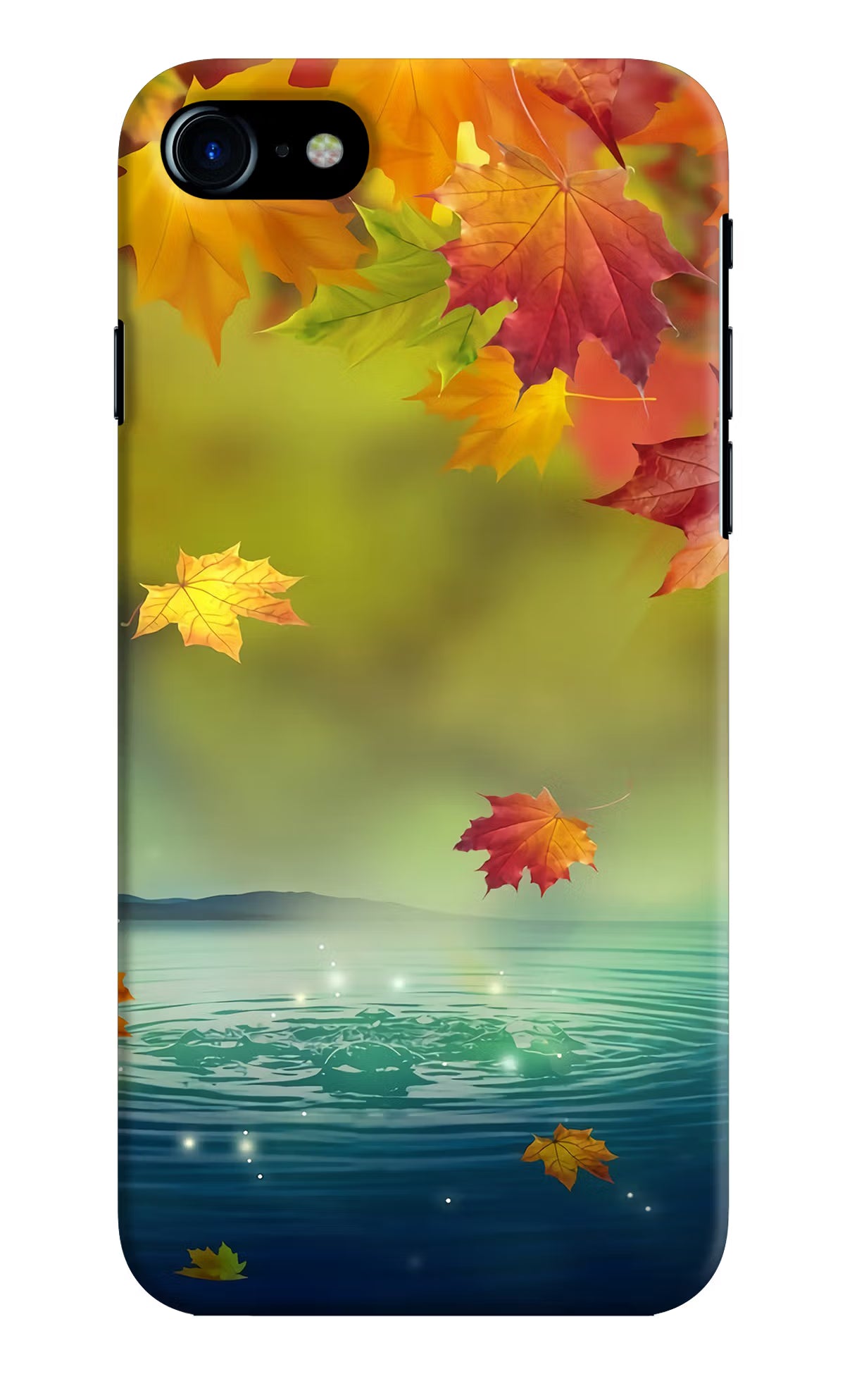 Flowers iPhone 8 Hard Case Back Cover by Casekaro