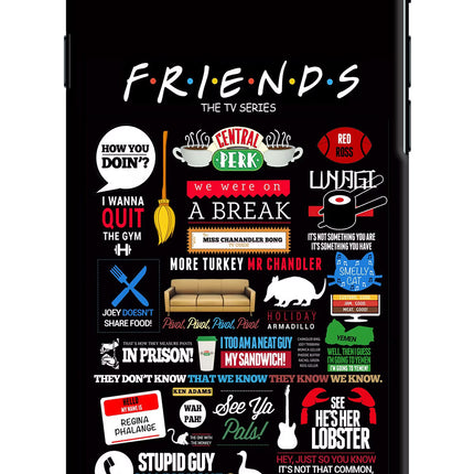FRIENDS iPhone 8 Hard Case Back Cover by Casekaro