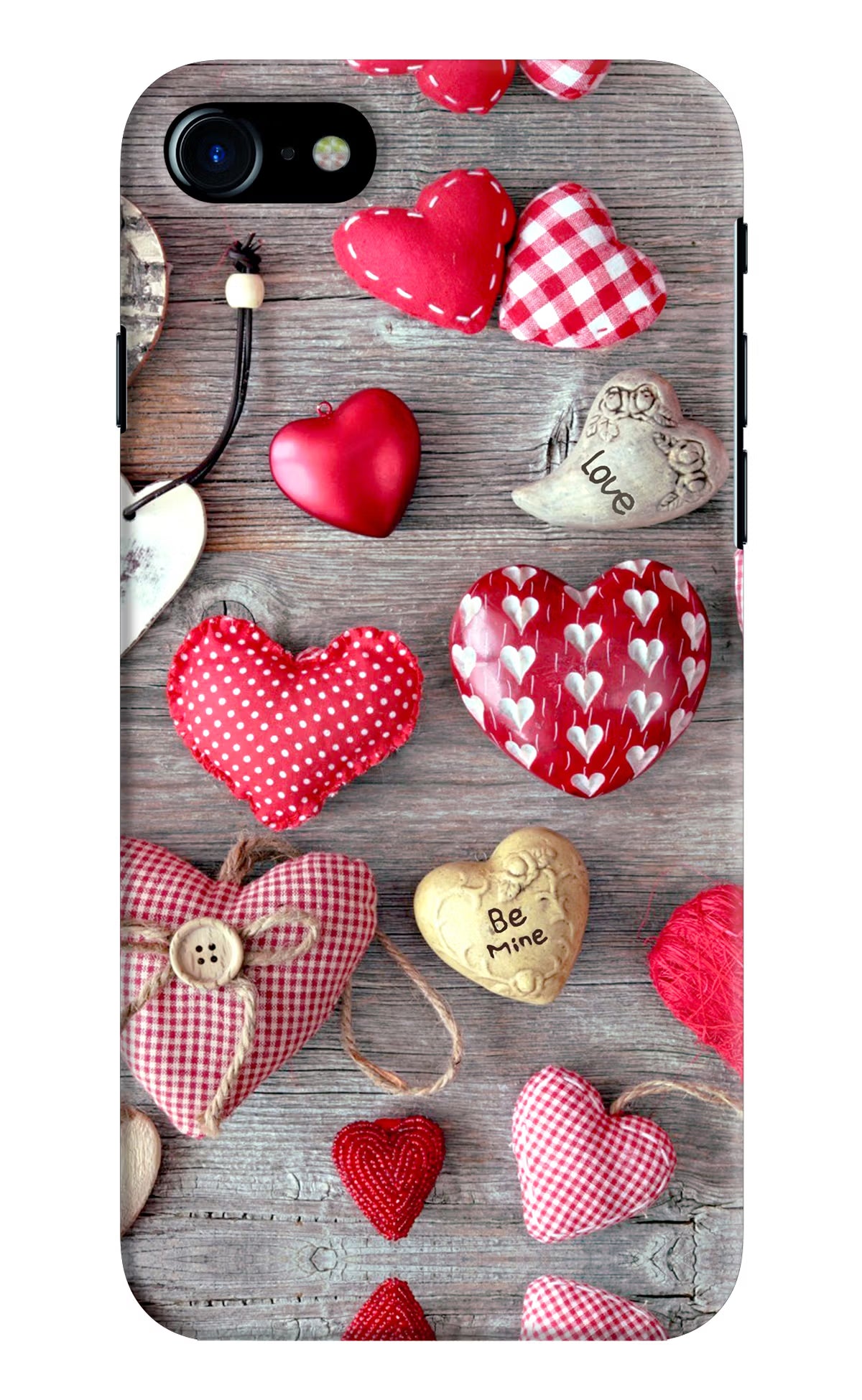 Love Wallpaper iPhone 8 Hard Case Back Cover by Casekaro