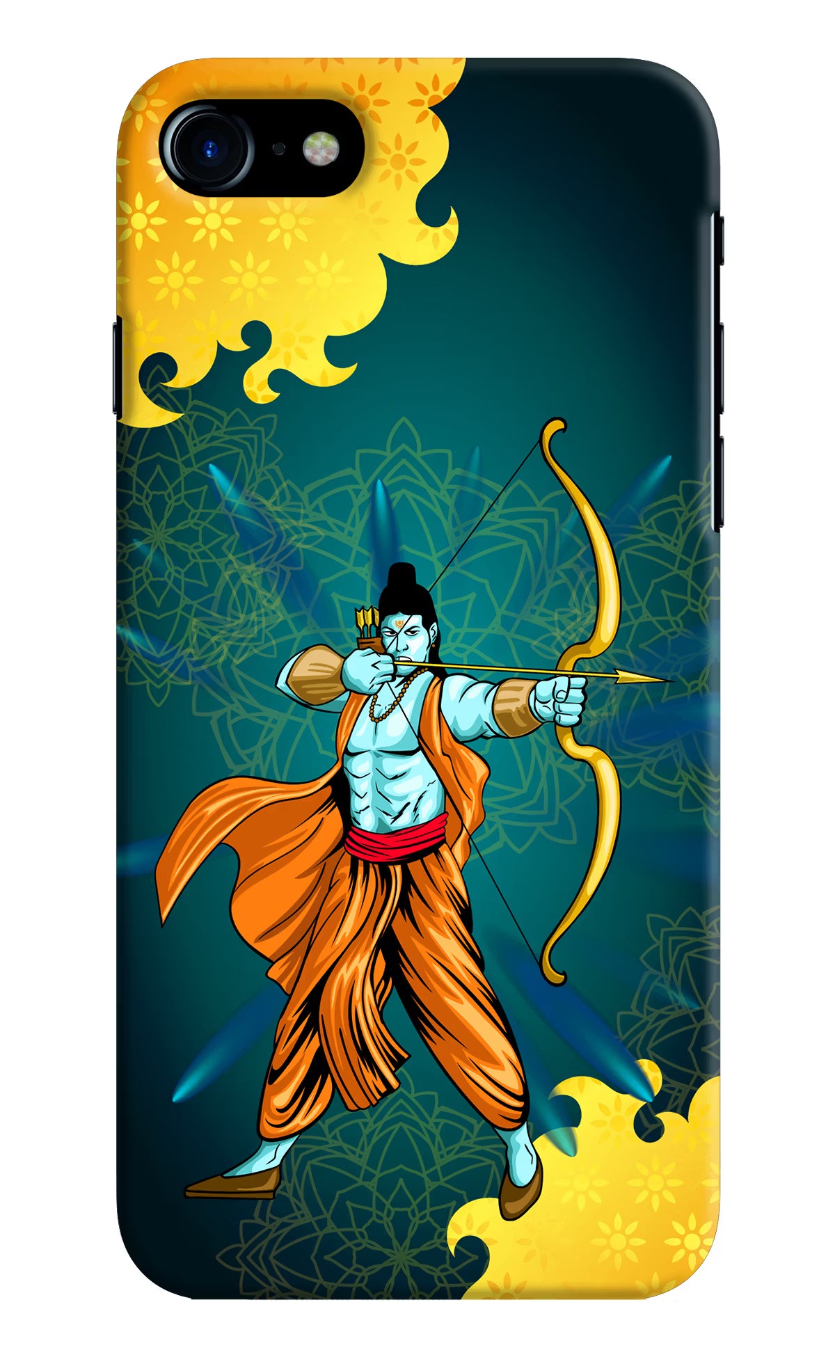 Lord Ram - 6 iPhone 8 Hard Case Back Cover by Casekaro
