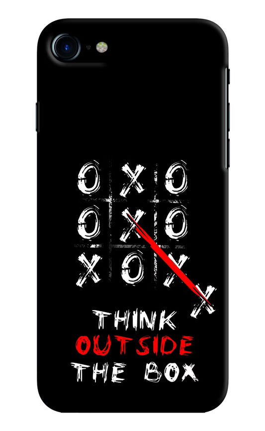 Think out of the BOX iPhone 8 Hard Case Back Cover by Casekaro