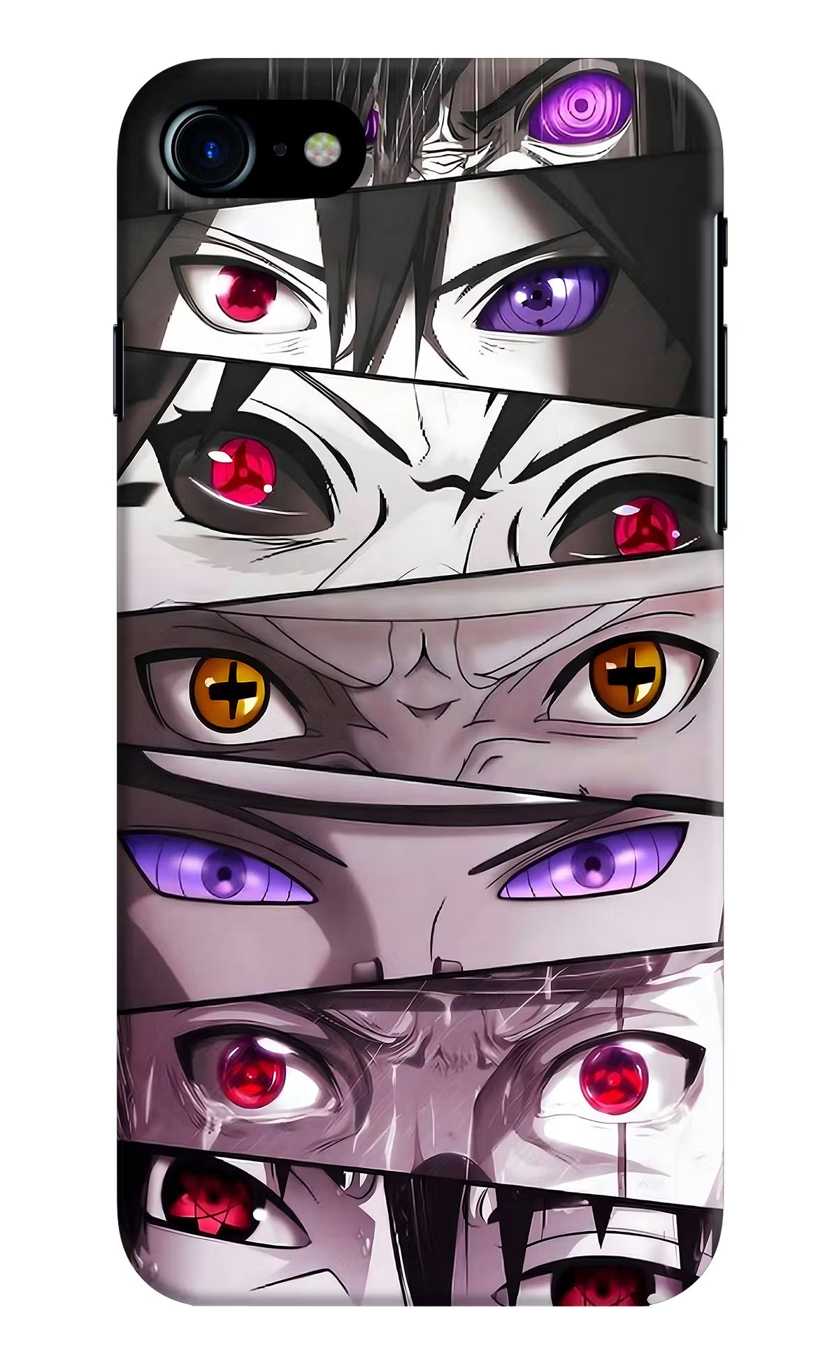 Naruto Anime iPhone 8 Hard Case Back Cover by Casekaro