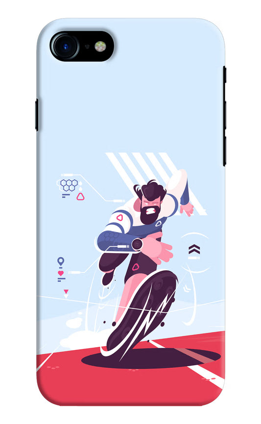 Run Pro iPhone 8 Hard Case Back Cover by Casekaro