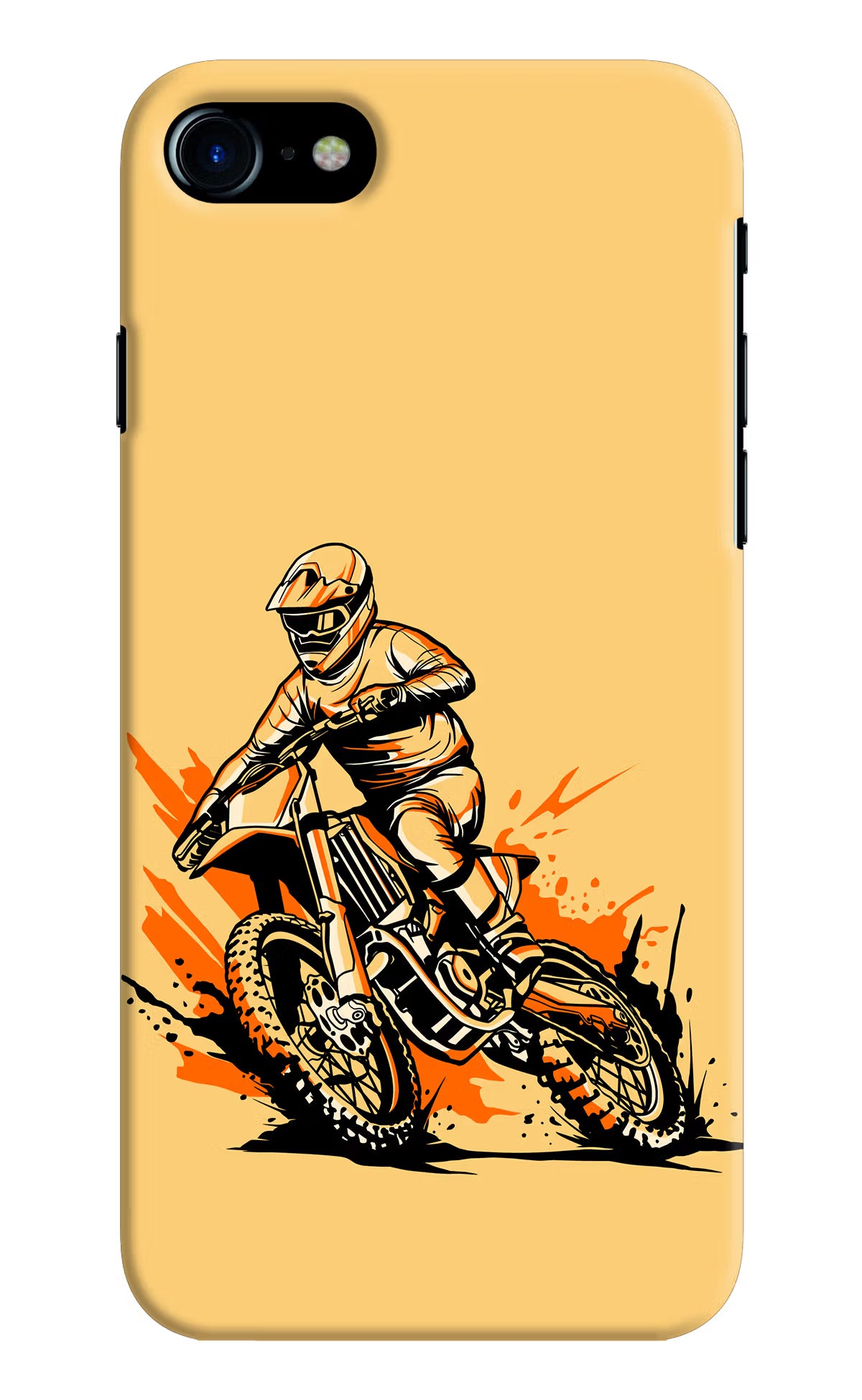 Off-Road Fury iPhone 8 Hard Case Back Cover by Casekaro
