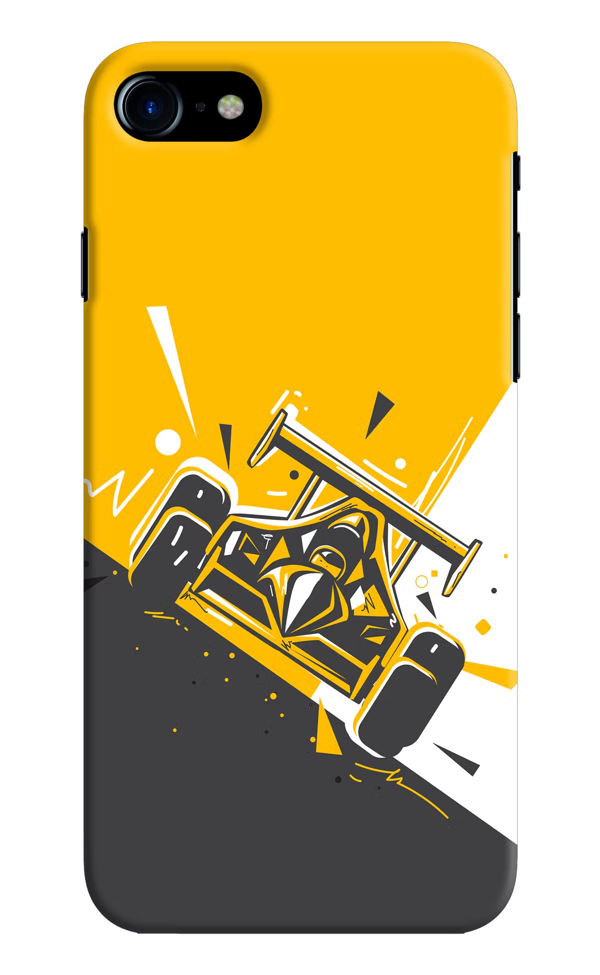 Track King iPhone 8 Hard Case Back Cover by Casekaro