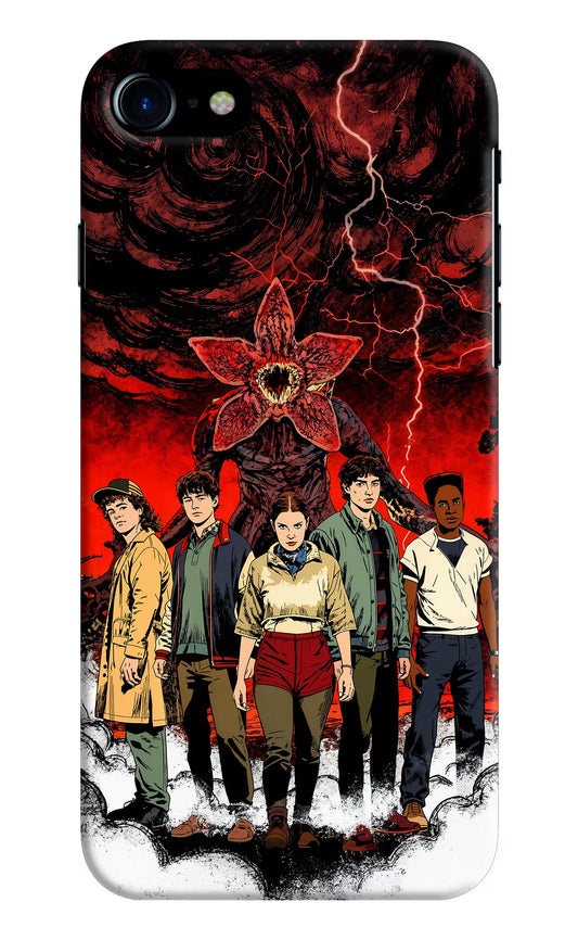 Ordinary Things Characters iPhone 8/SE 2020 Hard Case Back Cover by Casekaro
