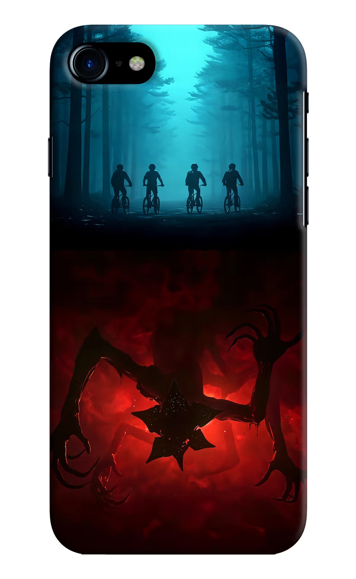 Ordinary Things Downside Up iPhone 8/SE 2020 Hard Case Back Cover by Casekaro