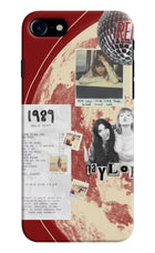 Taylor Swift iPhone 8 Hard Case Back Cover by Casekaro