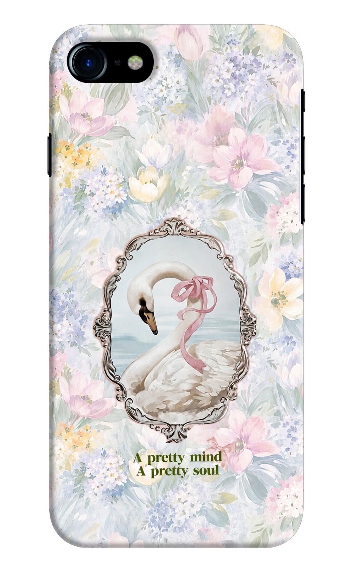Pretty Mind Pretty Soul iPhone 8 Back Cover