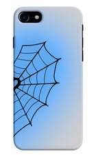Blue Web iPhone 8 Hard Case Back Cover by Casekaro