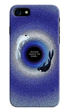 Dark Koi iPhone 8 Hard Case Back Cover by Casekaro