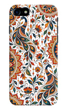 White Mayura iPhone 8 Back Cover