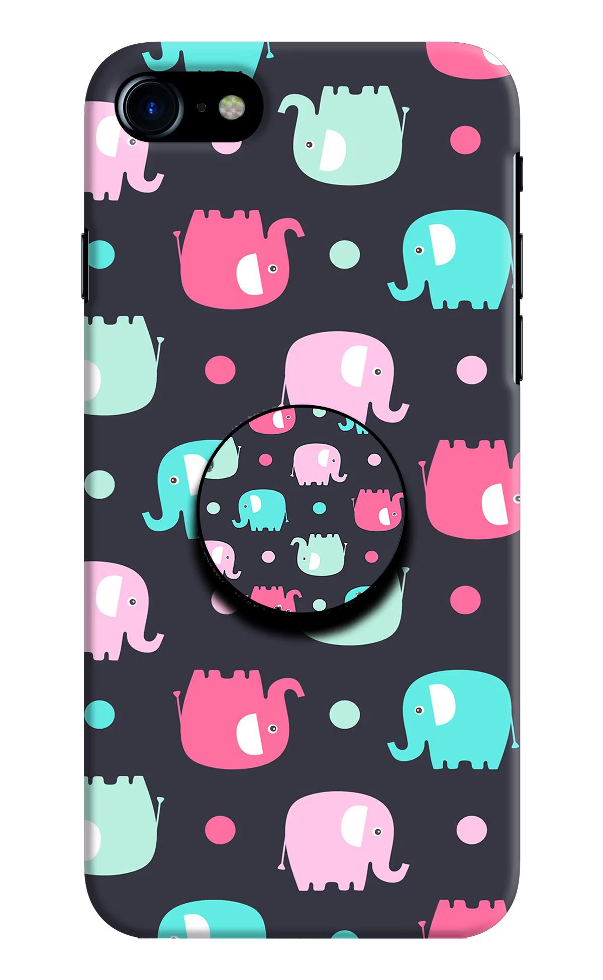 Baby Elephants iPhone 8 Pop Case by Casekaro
