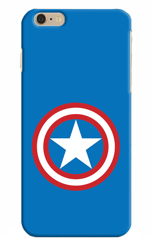 Captain America Logo iPhone 6 Plus/6s Plus Hard Case Back Cover by Casekaro