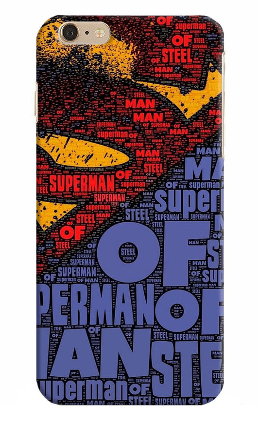 Superman iPhone 6 Plus/6s Plus Hard Case Back Cover by Casekaro