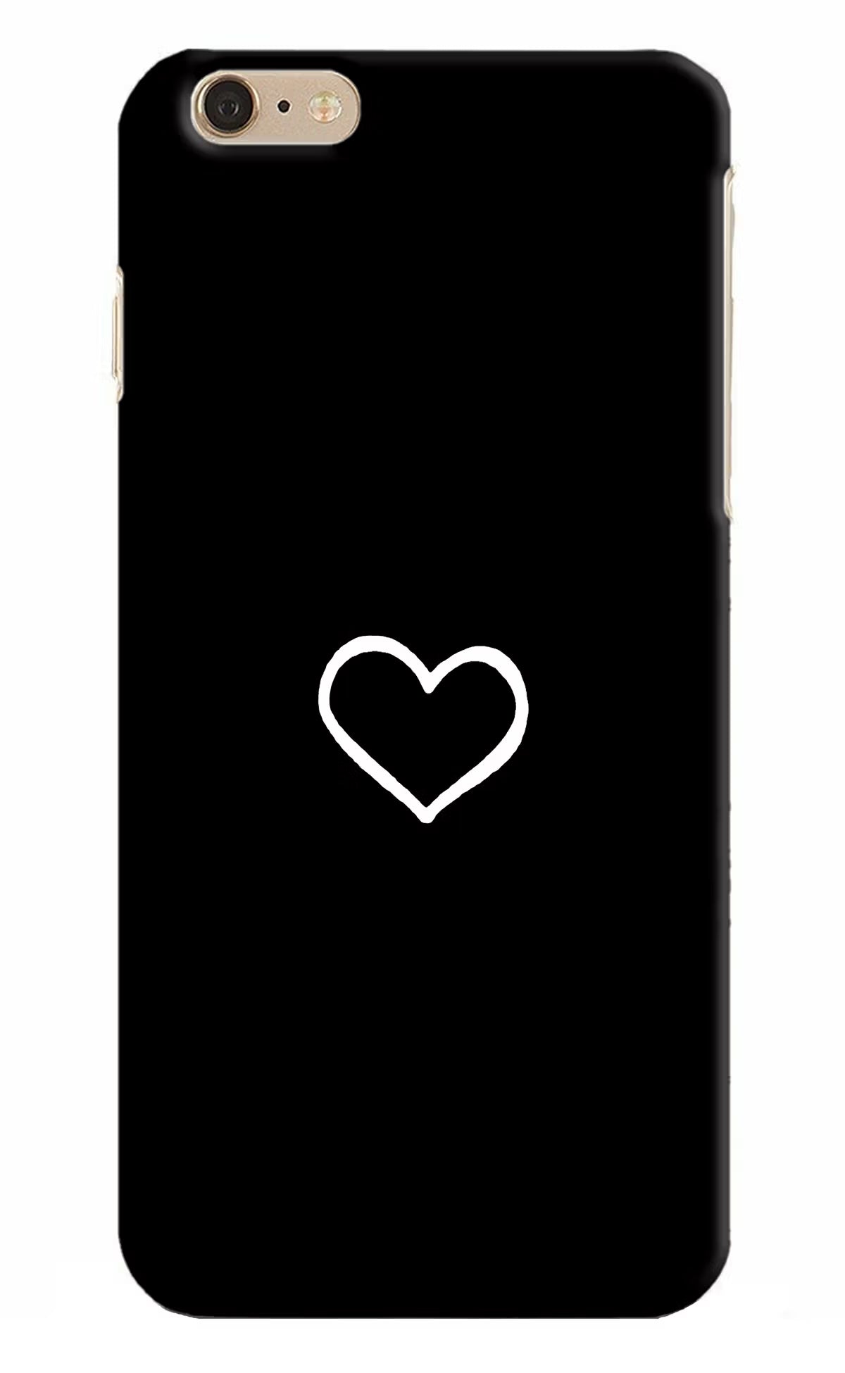 Heart iPhone 6 Plus/6s Plus Hard Case Back Cover by Casekaro