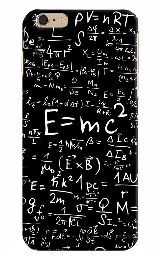 Physics Formula iPhone 6 Plus/6s Plus Hard Case Back Cover by Casekaro