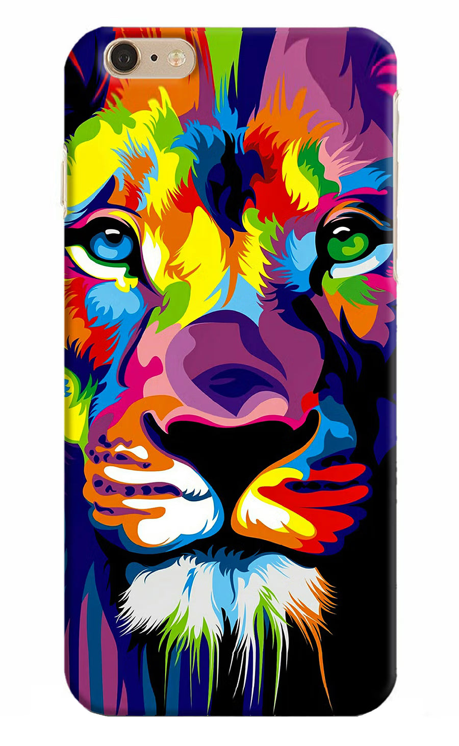 Lion iPhone 6 Plus/6s Plus Back Cover, Hard case