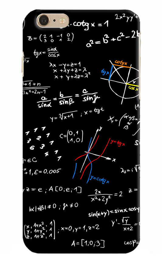 Mathematics Formula iPhone 6 Plus/6s Plus Hard Case Back Cover by Casekaro
