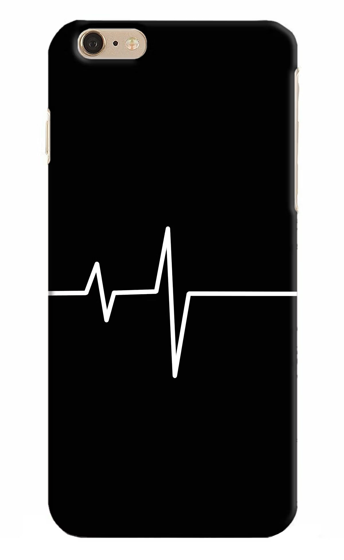 Heart Beats iPhone 6 Plus/6s Plus Hard Case Back Cover by Casekaro