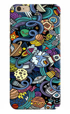 Space Abstract iPhone 6 Plus/6s Plus Hard Case Back Cover by Casekaro