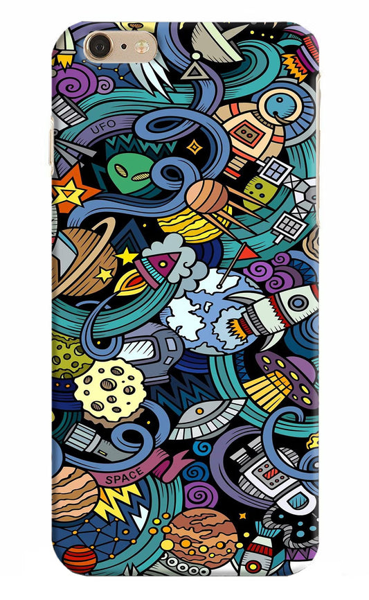 Space Abstract iPhone 6 Plus/6s Plus Hard Case Back Cover by Casekaro
