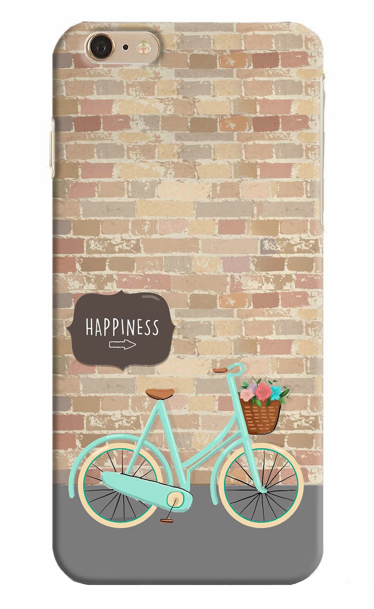 Happiness Artwork iPhone 6 Plus/6s Plus Hard Case Back Cover by Casekaro